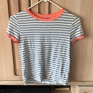 Pastel-colored tee shirt from aerie